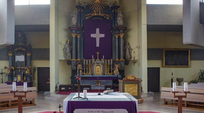 Feier der Hl. Messe von zu Hause